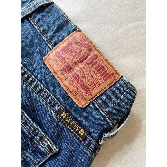 Lucky Brand Women's Jeans Size 6/28 Straight Leg Denim Made In USA - Picture 9 of 9